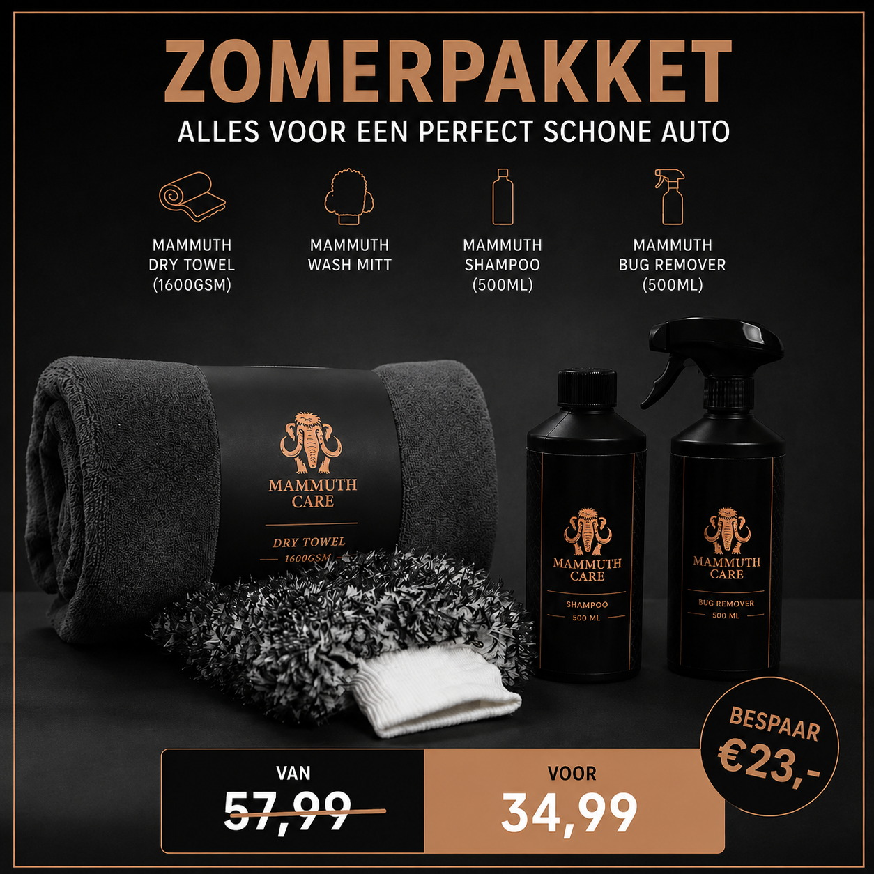 Mammuth zomerpakket
